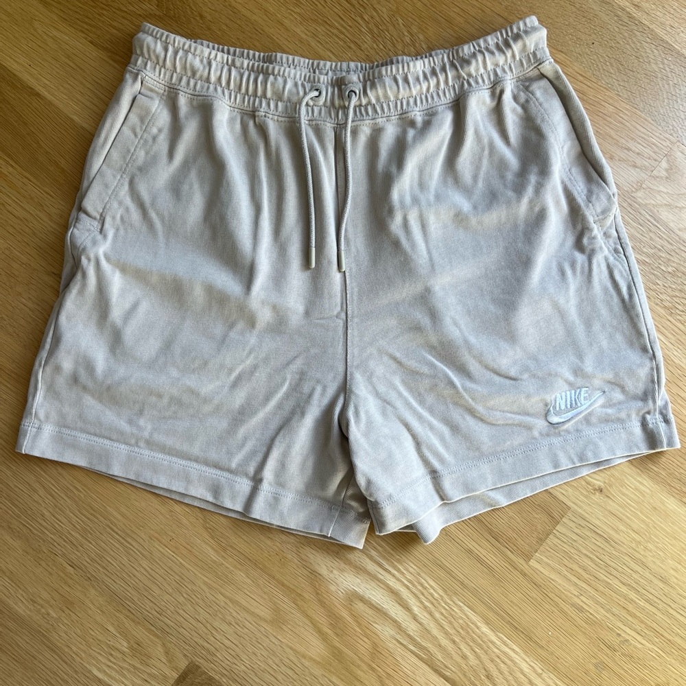 Nike Tan Sweat Shorts